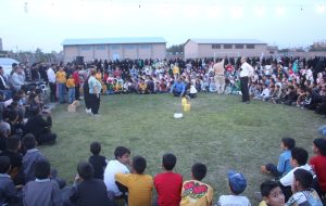 جشنواره بزرگ بازی‌های بومی محلی در رشتخوار