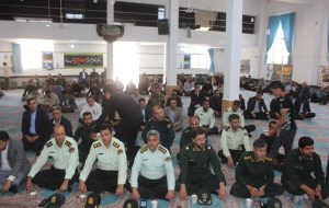مراسم یادبود سی‌و‌پنجمین سالگرد ارتحال امام خمینی(ره) در رشتخوار