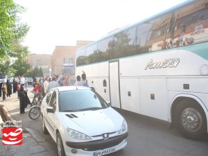 اعزام کاروان محبان‌الرضا (ع) رشتخوار به راهپیمایی اربعین