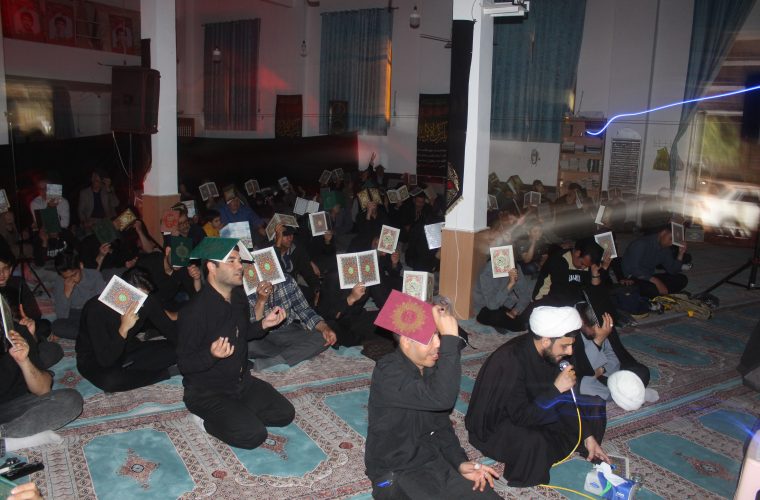 احیای شب نوزدهم ماه مبارک رمضان در رشتخوار