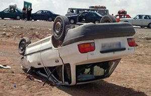 واژگونی پراید در رشتخوار با ۳ مصدوم